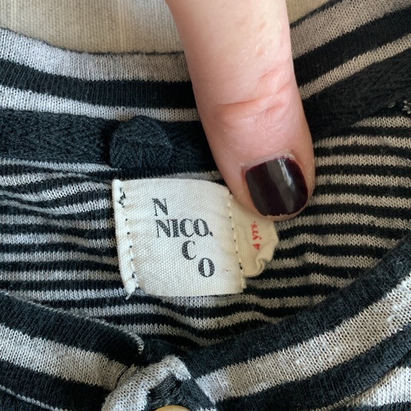 Nico Nico Striped Romper - Picture 2 of 4